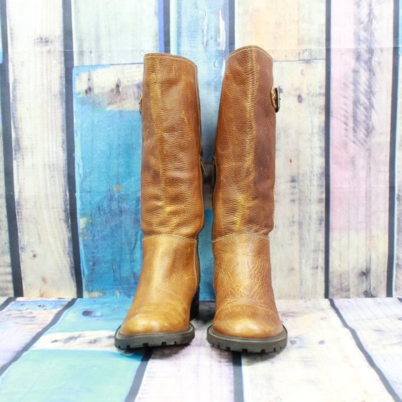Naturalizer  Boots Brown Leather Size 7M - Picture 5 of 11